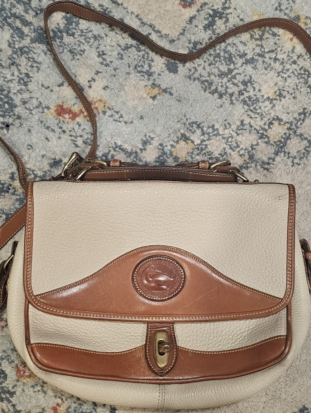 Vintage Dooney & Bourke All Weather Leather Crossbody